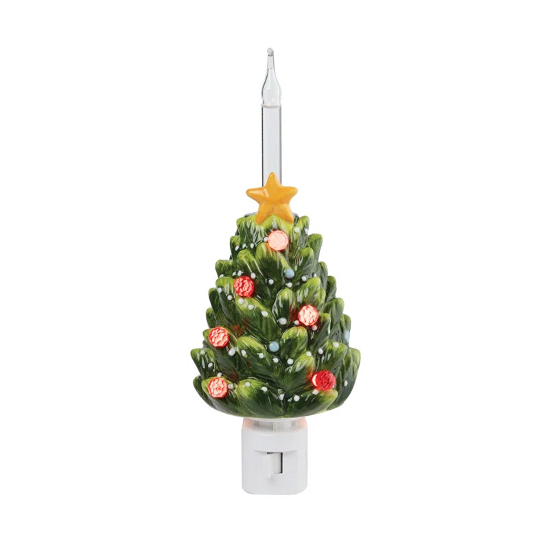 The Holiday Aisle® Christmas Tree Bubble Night Light | Wayfair | Wayfair North America