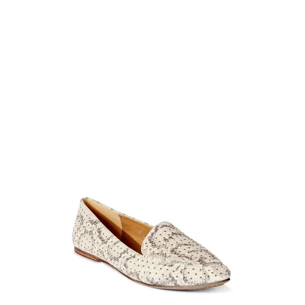 Time and Tru Women's Dress Feather Flats - Walmart.com | Walmart (US)