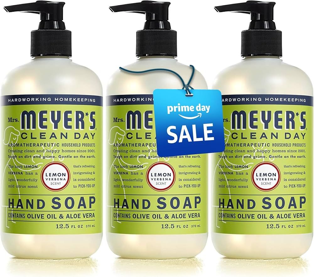 Mrs. Meyer's Clean Day Liquid Hand Soap, Cruelty-Free, and Biodegradable Hand Wash Made with Esse... | Amazon (US)