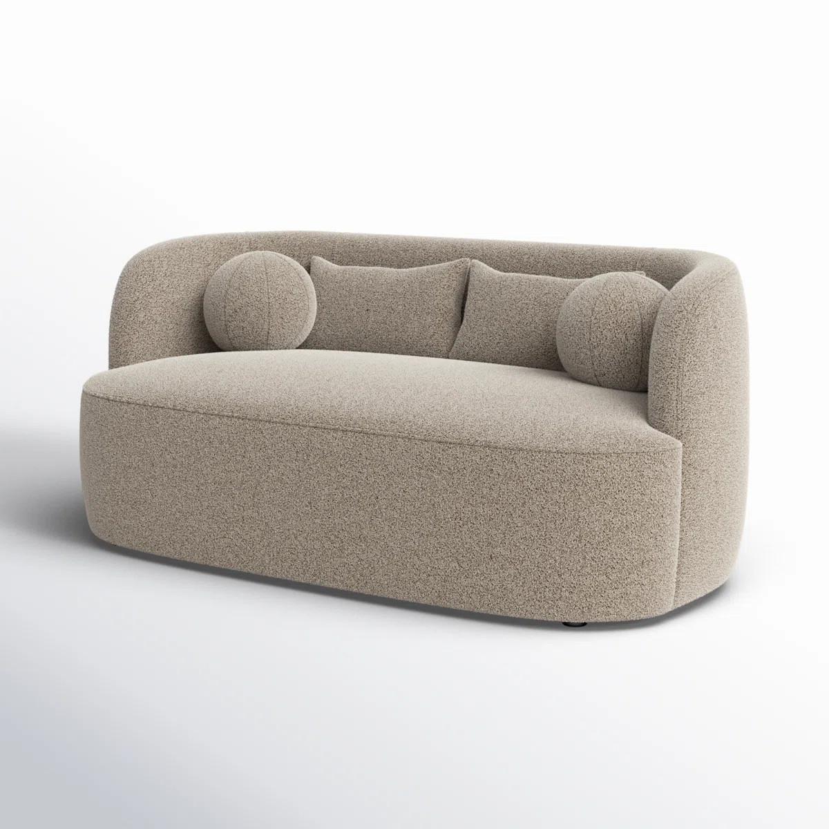 Taupe Performance Boucle | Wayfair North America