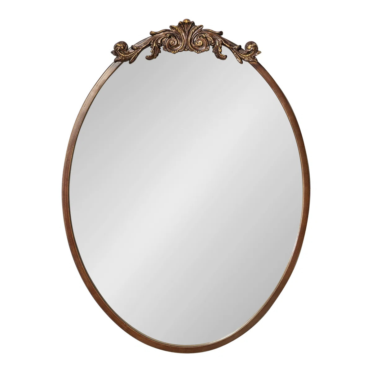 Damiere Metal Oval Mirror | Wayfair North America