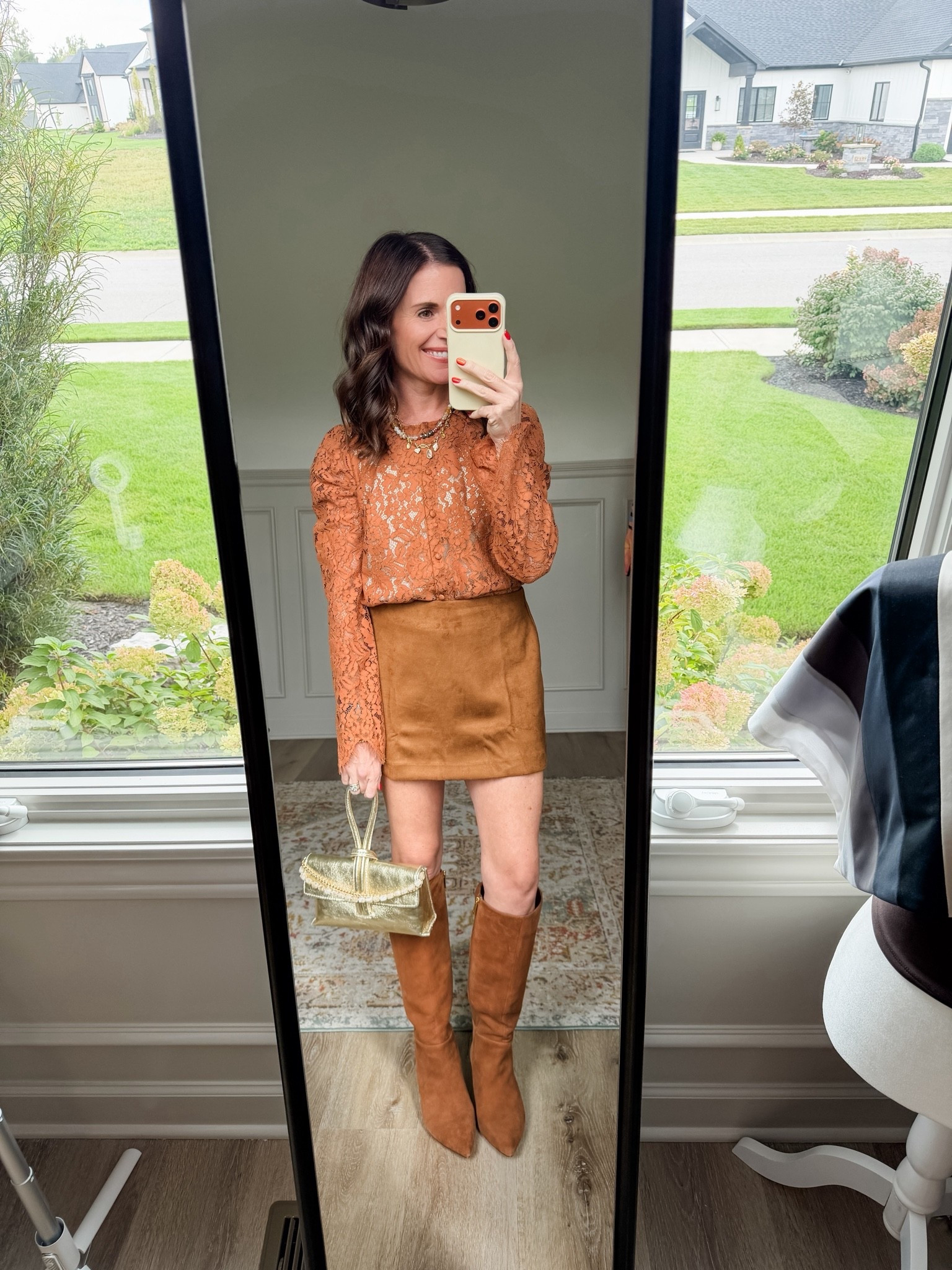 Capsule Wardrobe Styling 
@Boden (US) top XS 
@DSW boots 7
Skort XS Petite