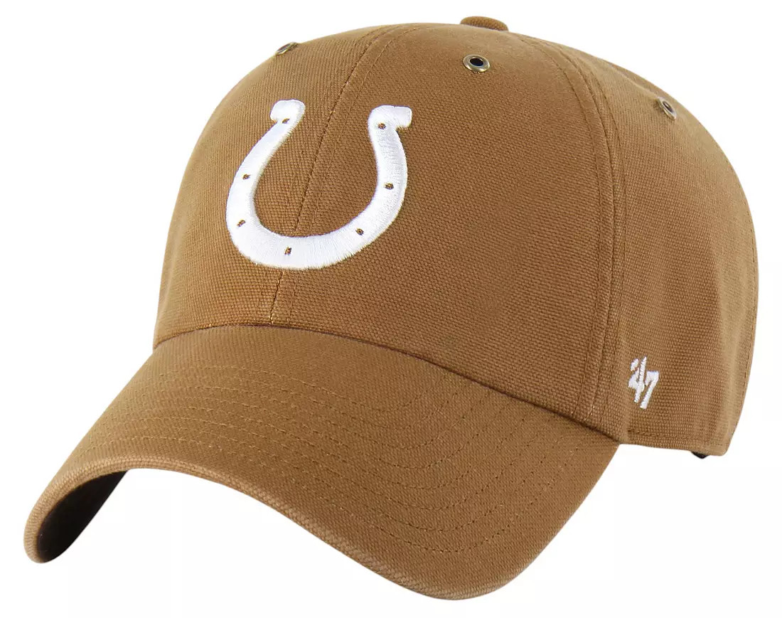 Carhartt x '47 Adult Indianapolis Colts Clean Up Brown Adjustable Hat | DICK'S Sporting Goods
