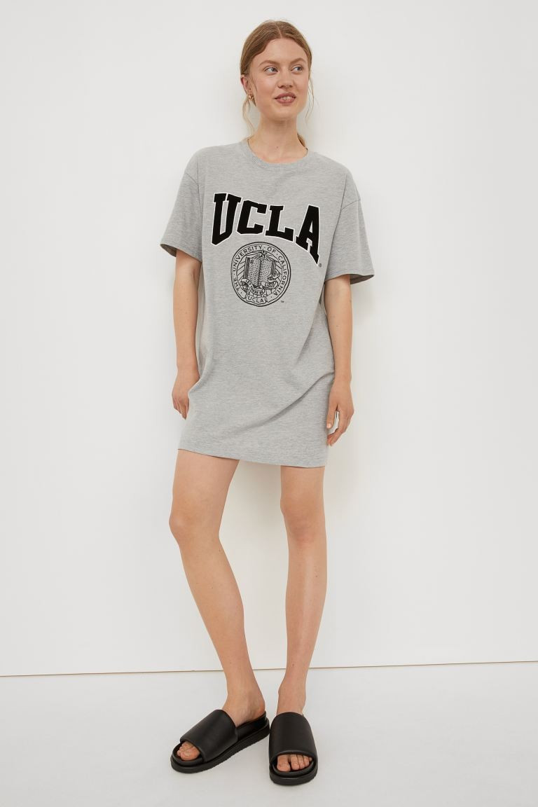 Printed T-shirt Dress | H&M (US + CA)