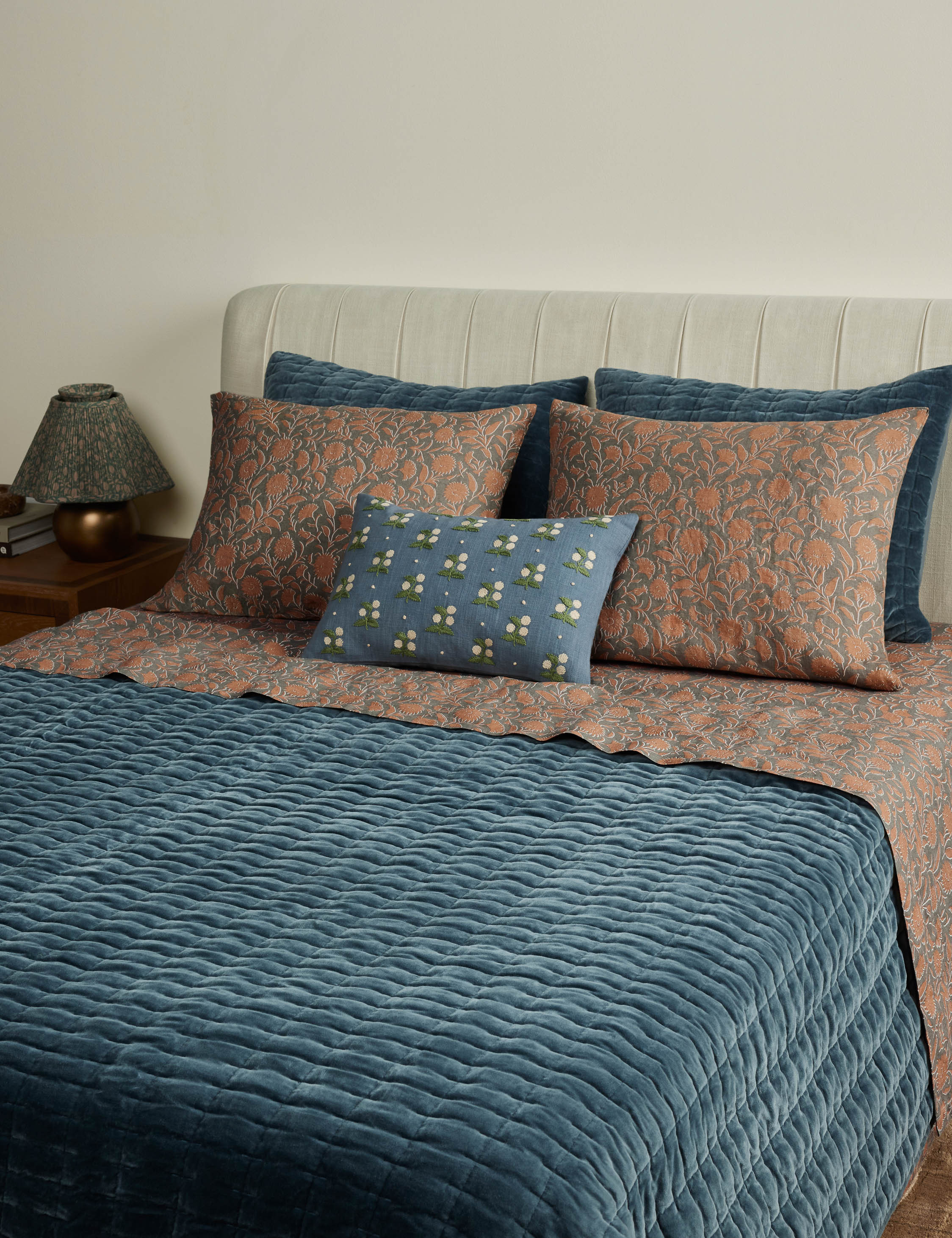 Fransen Linen Cotton Sheet Set | Lulu and Georgia 