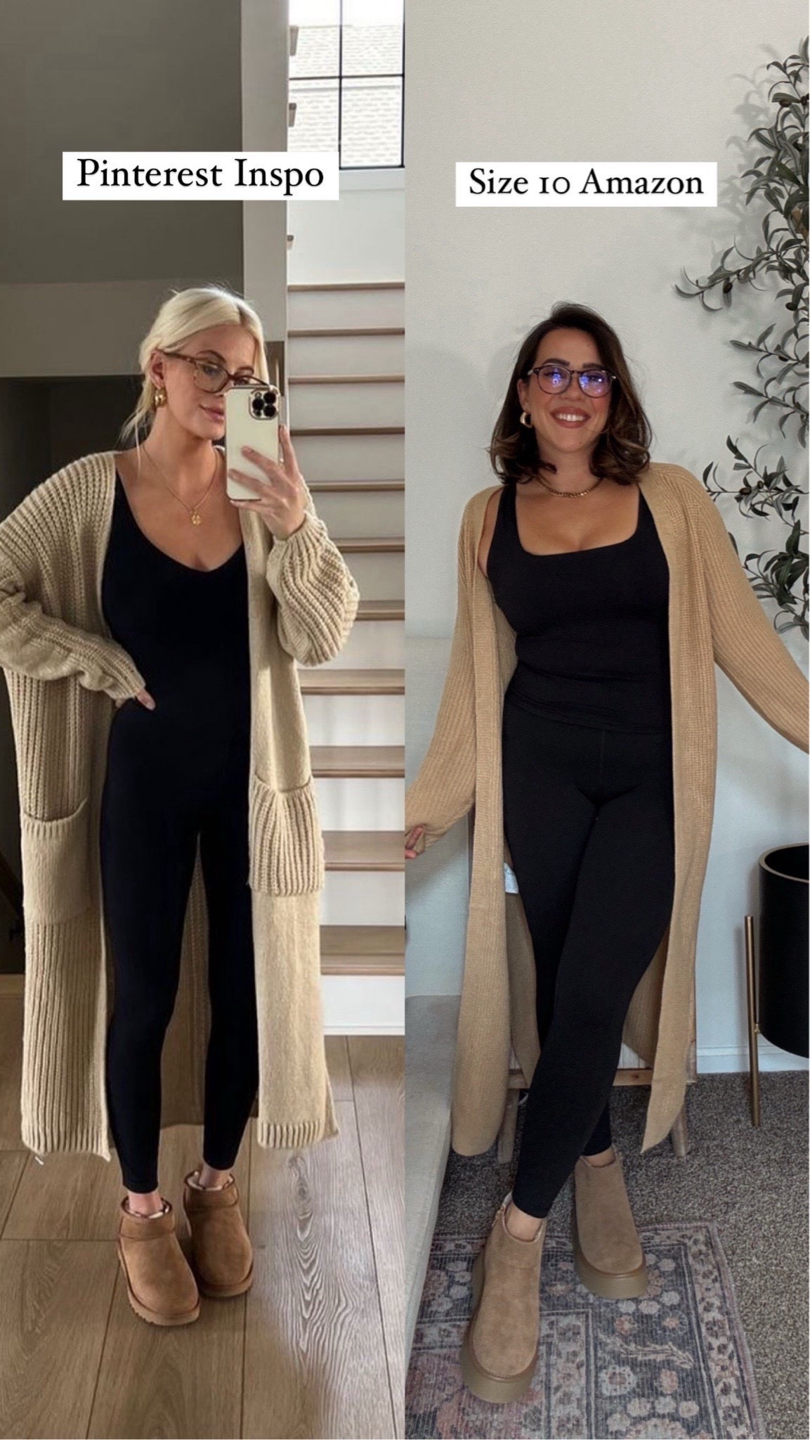 Pinterest inspired but make it size 10! How did I do? It’s all Amazon. Size M for the base and L for the sweater. Perfect cozy date night outfit for home. 

Mom style, leggings outfit, Amazon fashion, winter style, galantines, Pinterest inspo, cozy outfit, midsize, school drop off. 

#LTKgrwm #LTKootd #LTKSeasonal