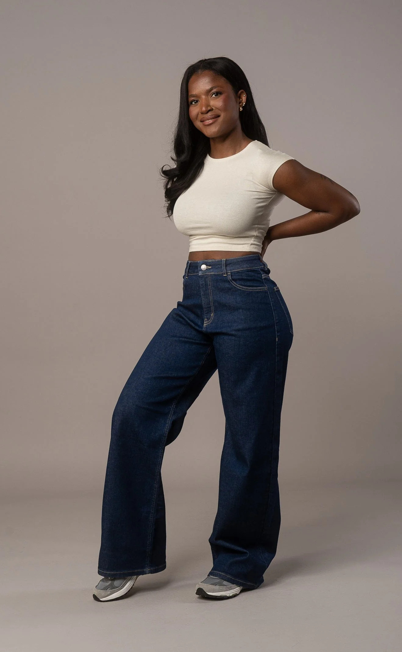 Womens Baggy Fitjeans - Dark Blue | Fitjeans (US)