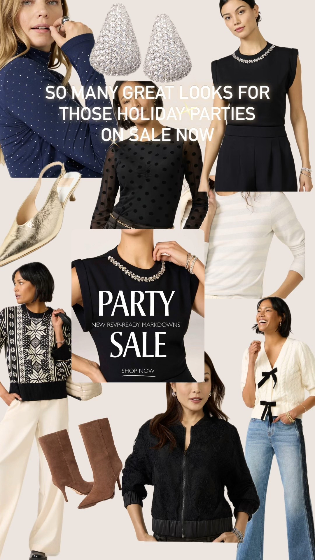 winter style
holiday party style
on sale now (not all of this, but select party looks)
Evereve @evereveofficial #everevepartner

#LTKHoliday #LTKOver40 #LTKSaleAlert