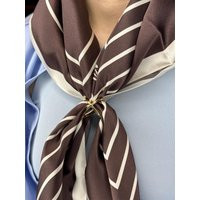 Scarf Rings For Square Scarf in Gold & Silver Colors, Unique Ring, Holder, Fashion Gift Women, Birthday Her | Etsy (US)