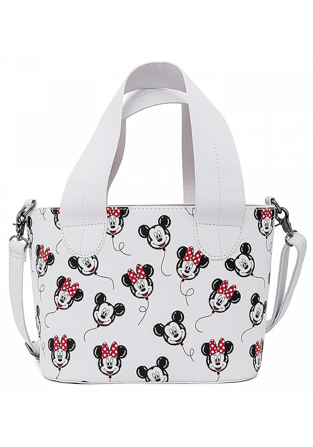 Loungefly Disney Mickey Minnie Mouse Balloons Crossbody Bag | Amazon (US)
