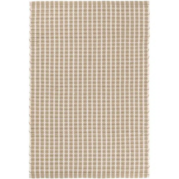 Gridiron Wheat Handwoven Indoor/Outdoor Rug | Wayfair North America