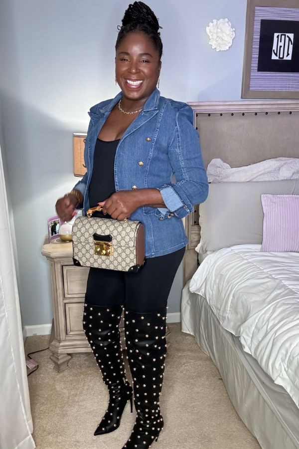 These boots for fall really elevated this simple fall fashion outfit.  It is a staple boots that I'll always love. Click to grab these boots! 

 #LTKSeasonal #LTKOver40 #LTKStyleTip