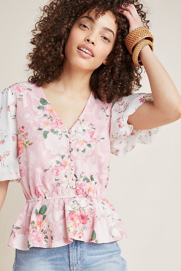 Rose Garden Blouse | Anthropologie (US)