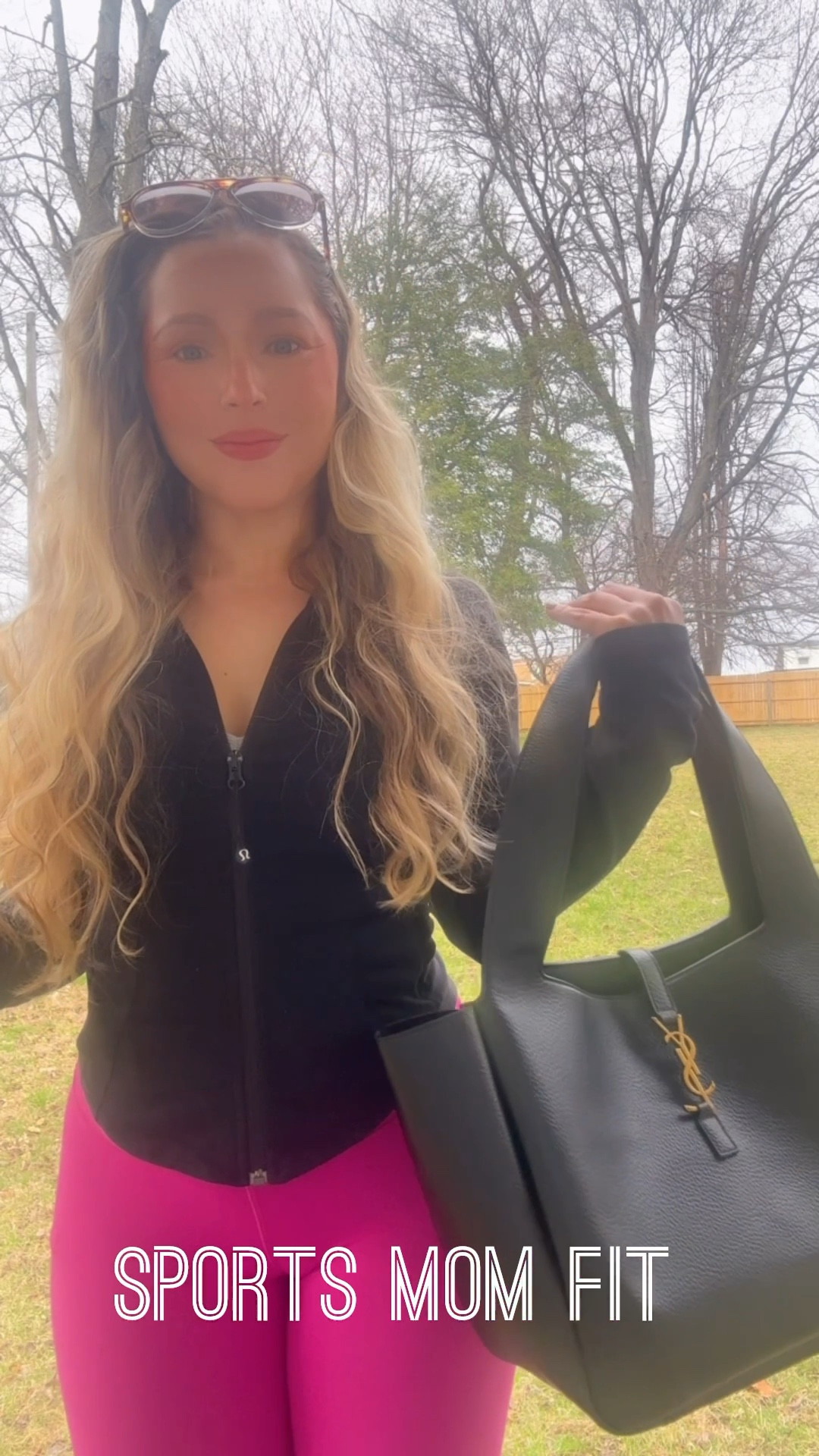 Sports moms know it only takes a few basic pieces to look stylish. Find an outfit that you can wear to workout, take a nap, hop on a flight, cook dinner, and go to endless games in. For me, it's a fun and bright color of lululemon leggings with a basic zip up workout top! I also always have a huge tote or bag with me for snacks (for type 1 diabetes and for kids), water bottles, SPF, and game schedules! I will wear this outfit on repeat all season long and mix and match with other active wear I own. If you love sports mom gear- stay tuned! 😎

#LTKSeasonal #LTKmomlife #LTKActive