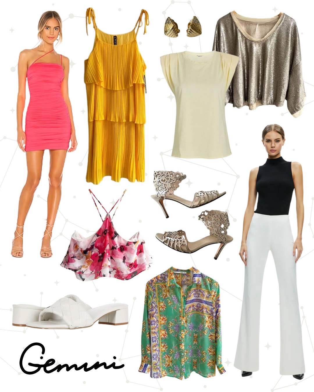 Thrifted zodiac style: Gemini ♊️

#LTKSeasonal #LTKFindsUnder100 #LTKSummerEdit