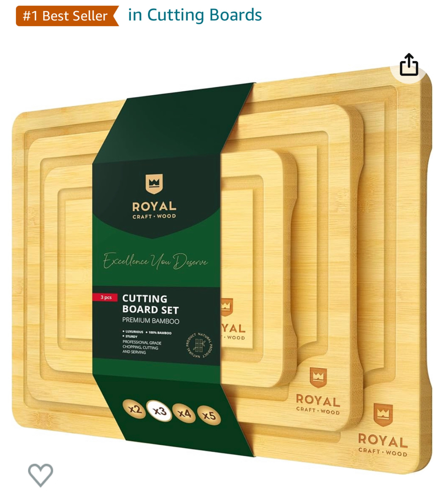 Bamboo cutting board 

#LTKhome #LTKGiftGuide #LTKCyberWeek