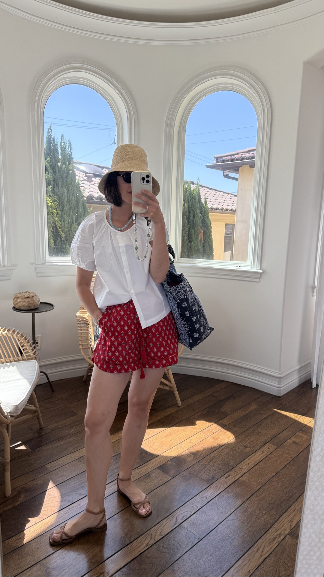 I've been reaching for these shorts and top on repeat. Under $30, the print does all the talking, and they pair with literally everything in my closet (like this under $65 classic poplin top).

#LTKdayinmylife #LTKgrwm #LTKmomlife