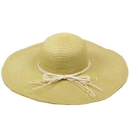 Womens Cream Beige Tan 5 inch Brim Floppy Straw Hat Summer Fashion Outdoor Wheat | Walmart (US)