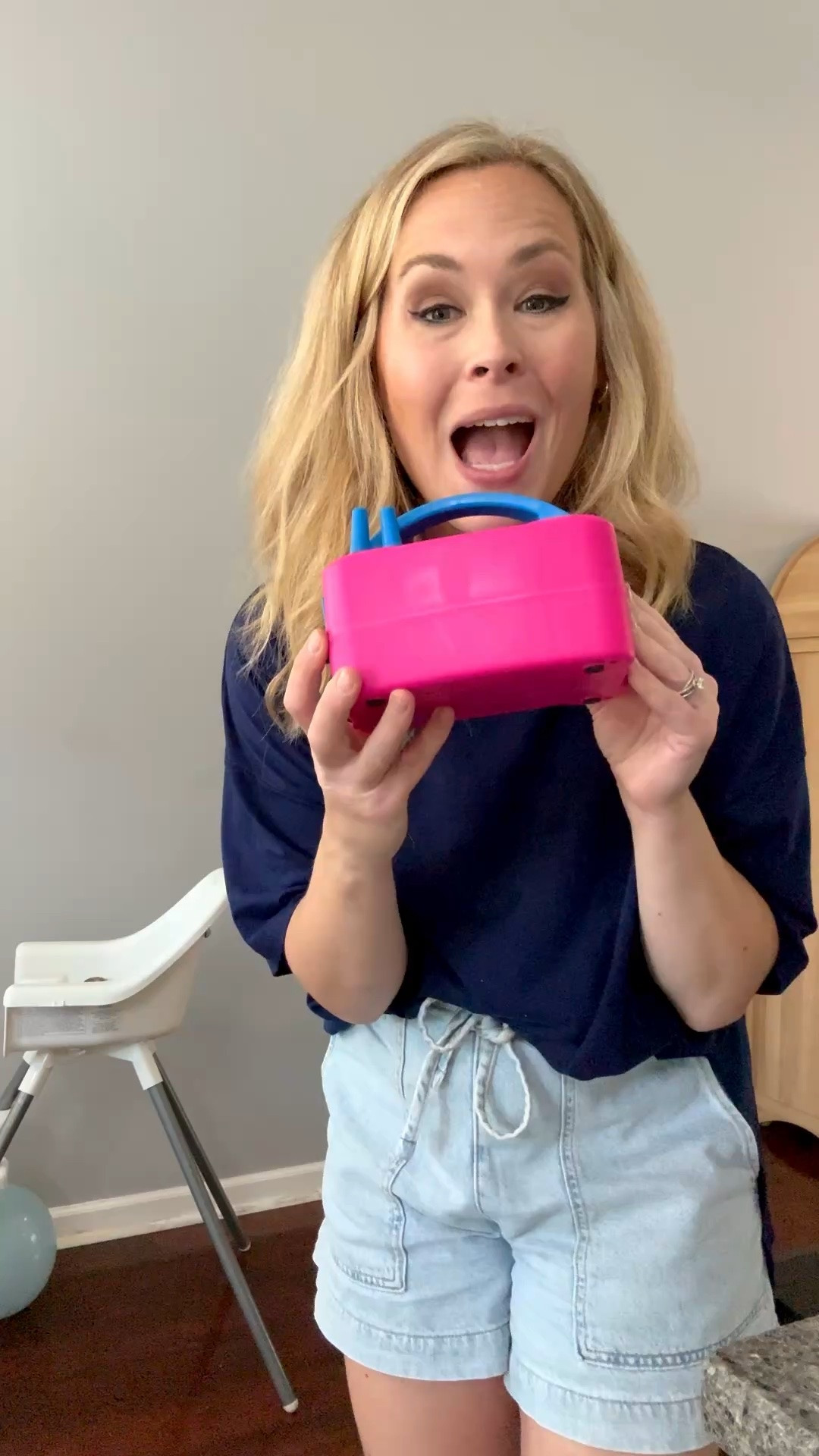 The party supply I wish I’d bought sooner! This electric balloon inflator makes balloon garlands, balloon arches, and party decorations quick and easy. Shop now! #BalloonInflator #PartyDecorations #BalloonArchKit #BirthdayParty #PartyIdeas #BabyShowerDecor #EventPlanning #PartyHack #MomLife #LTKFinds

#LTKmomlife #LTKHome #LTKKids