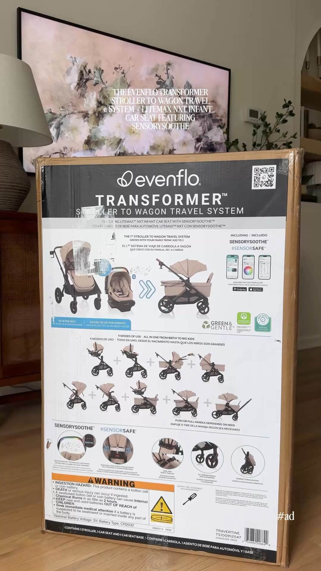 #ad one system that does it alllllllll - the @evenflo Transformer stroller to wagon travel system with the LiteMax NXT infant car seat featuring SensorySoothe 🤩✨ 9 different configurations from infant car seats all the way up to a wagon with 2 kids. Truly evidence that they just understand parents - and that leaving the house really can be a marathon haha. 
available to shop @target through my @shop.ltk!  #liketkit #targetpartner #Target #targetmom #TargetBaby #evenflo #TargetStyle 
