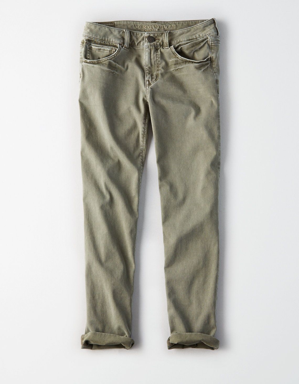 AE Denim X Tomgirl Pant, Softest Jade | American Eagle Outfitters (US & CA)
