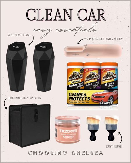Car cleaning - car organization - hand vacuum for car - dust brush - dust goo cleaner - car trash can - car cleaning wipes - car organizing bin 

#LTKhome #LTKfamily