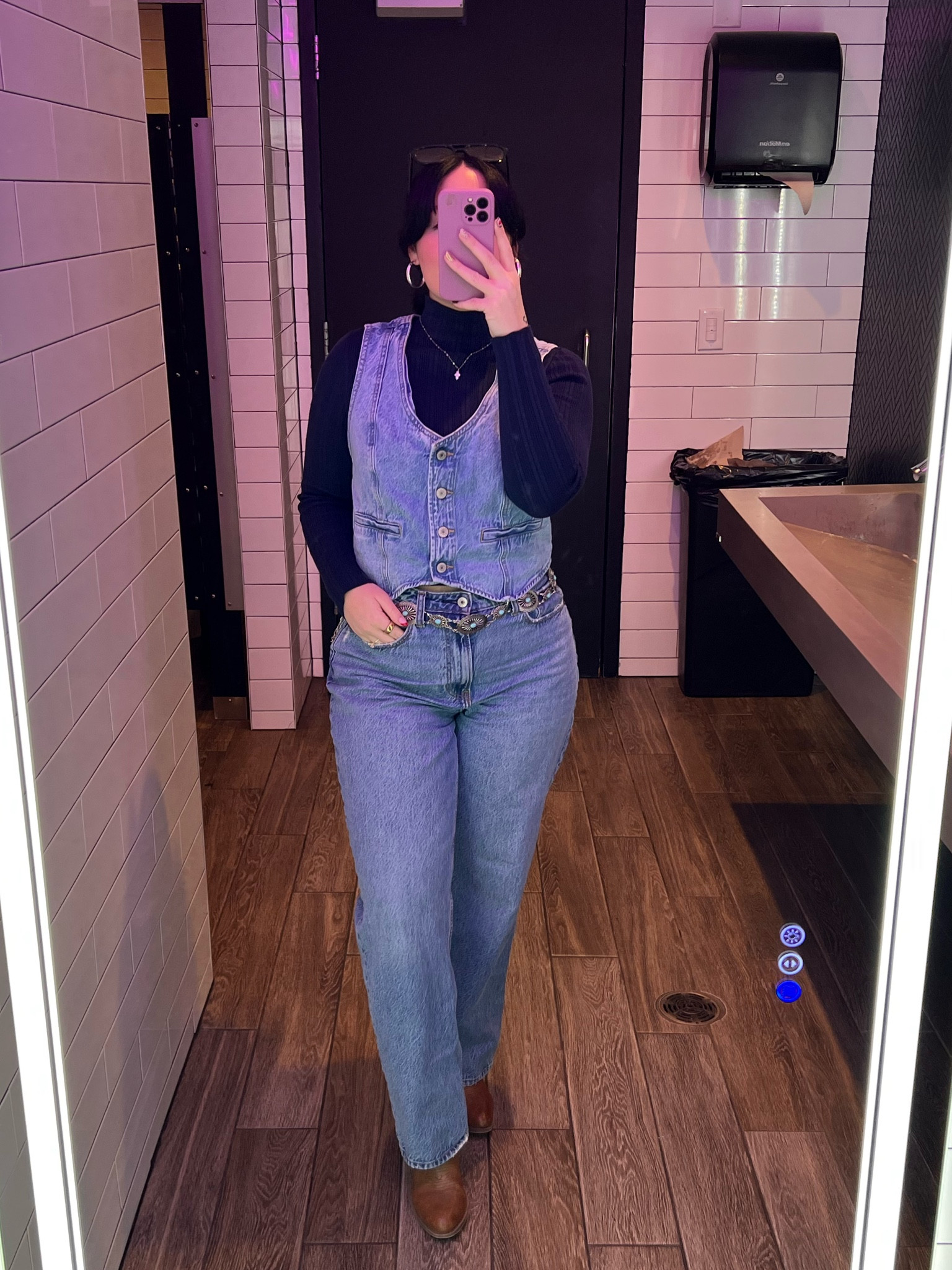 Denim in denim 🤍