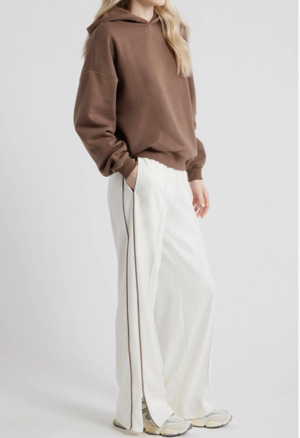 Track pants
Wide leg track pants 

#LTKActive #LTKfitnessgoals