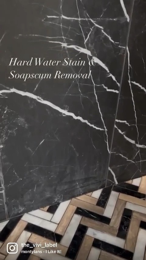 This stuff is a miracle!!!  Trust me, but def only do one wall at a time & ventilation is key!!! #cleaning #tile #homerefresh #newbuild #blacktile #shower #hacks #amazonhome #amazonfinds #trending

#LTKSeasonal #LTKHalloween #LTKhome