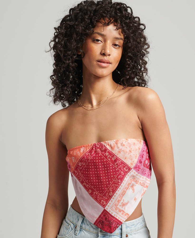 Vintage Bandana Off Shoulder Top | Superdry (UK)