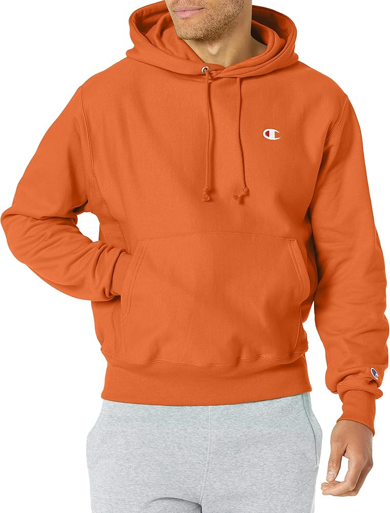 Champion Men's Reverse Weave Pullover, Left Chest C | Amazon (US)