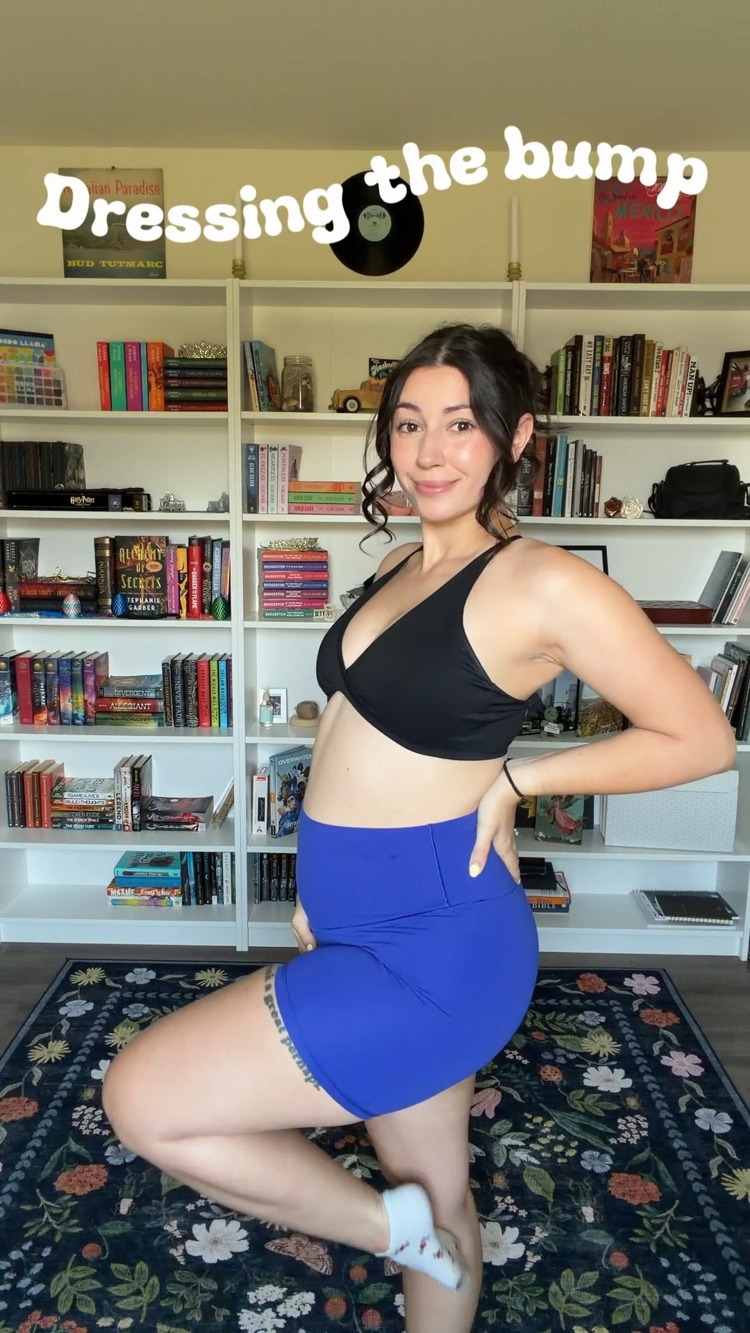 Dressing the Bump 🫐🩵🦋

Height: 5’ 4” 
Sizes: 
Shorts - L
Top - Medium 

Everything else gifted + thrifted! 

#LTKootd #LTKBump
