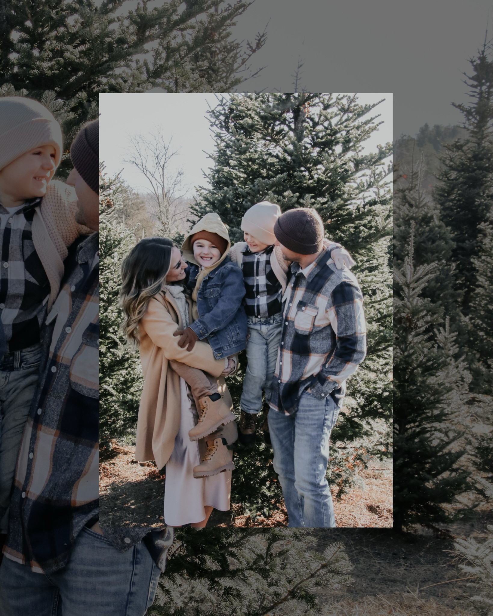 The skirt I would say size down in. I got a small and I would have went with a XS. Jacket is true to size. Sweater- size up for a better oversized fit. 

Boys are all in true to size. Boys wear the same size. They have very different statures but both average a 7 and boys small tops.  

Tom’s in a larger flannel  

#LTKStyleTip #LTKFindsUnder50 #LTKFindsUnder100