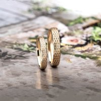 Monaco & Nice - Motorsports Were The Inspiration For These Wedding Ring Models. Lenticular Rings Wit | Etsy (US)