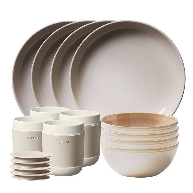 Corelle 16pc Stoneware Dinnerware Set | Target