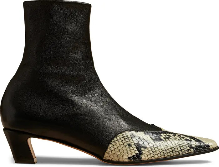 Khaite Nevada Cap Toe Sock Bootie (Women) | Nordstrom | Nordstrom