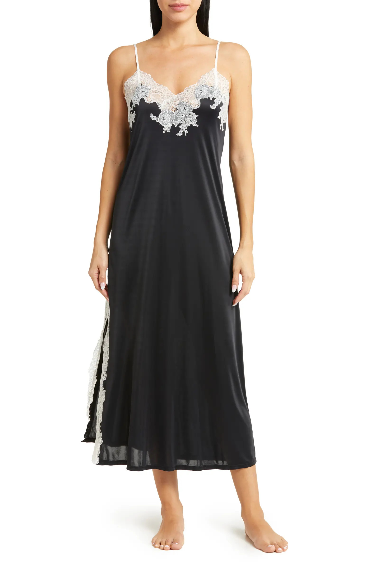 Enchant Lace Trim Nightgown | Nordstrom