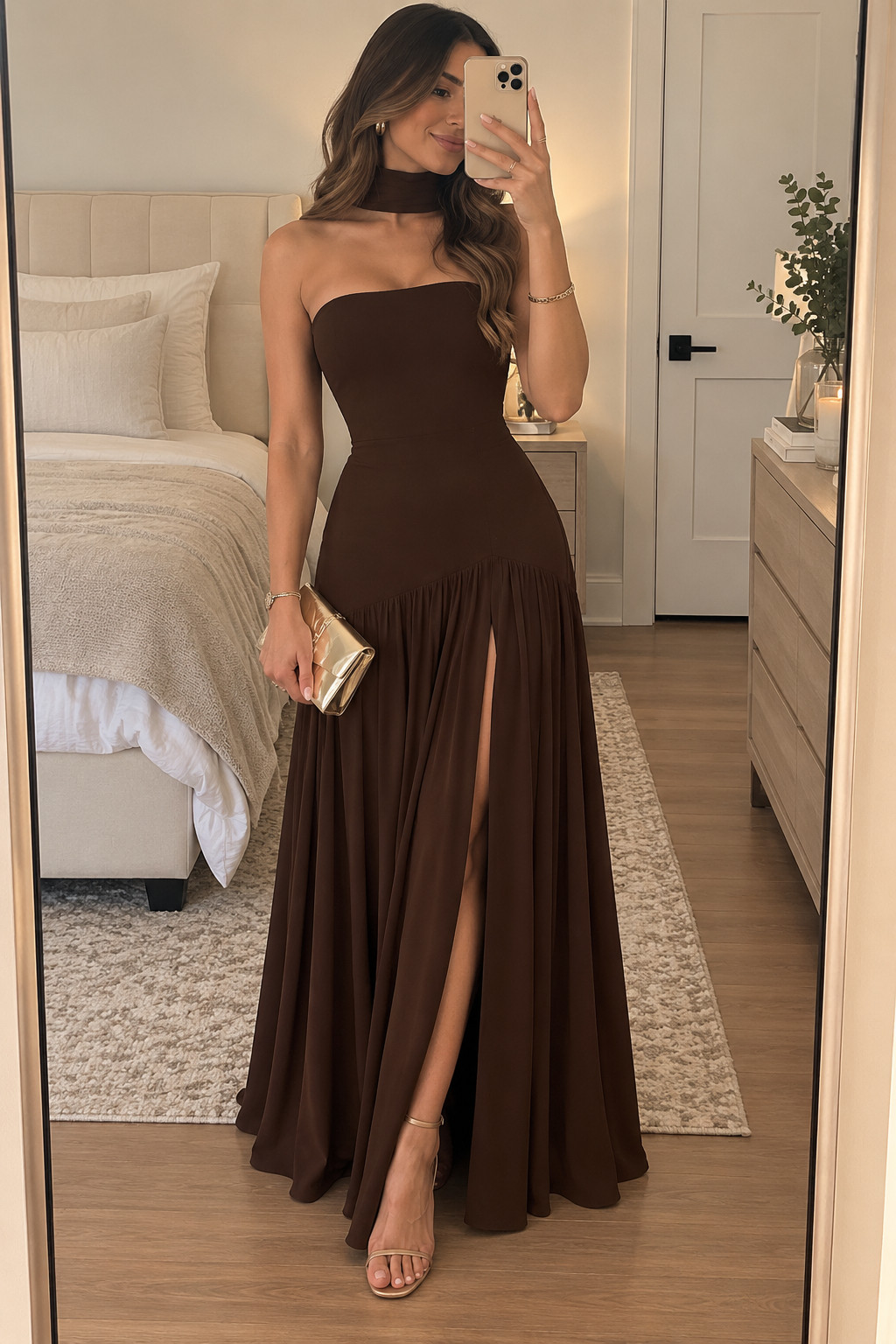 Brown dresses for fall just hit different. This one is elegant, feminine, and so easy to wear for weddings, rehearsal dinners, or any special occasion coming up. #AmazonWeddingGuest #BrownDressFinds #FallWeddingGuestDress #WeddingSeasonStyle #FallFashion #AmazonDress #SpecialOccasionDress #WeddingGuestInspo #AutumnDress 

 #LTKSeasonal #LTKSaleAlert #LTKWedding