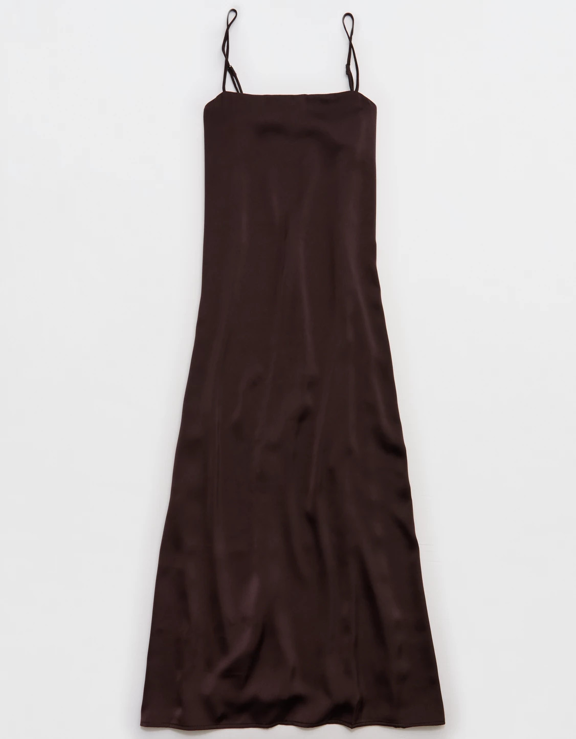 OVERSLEPT by Aerie Liquid Satin Maxi Slip Dress | Aerie