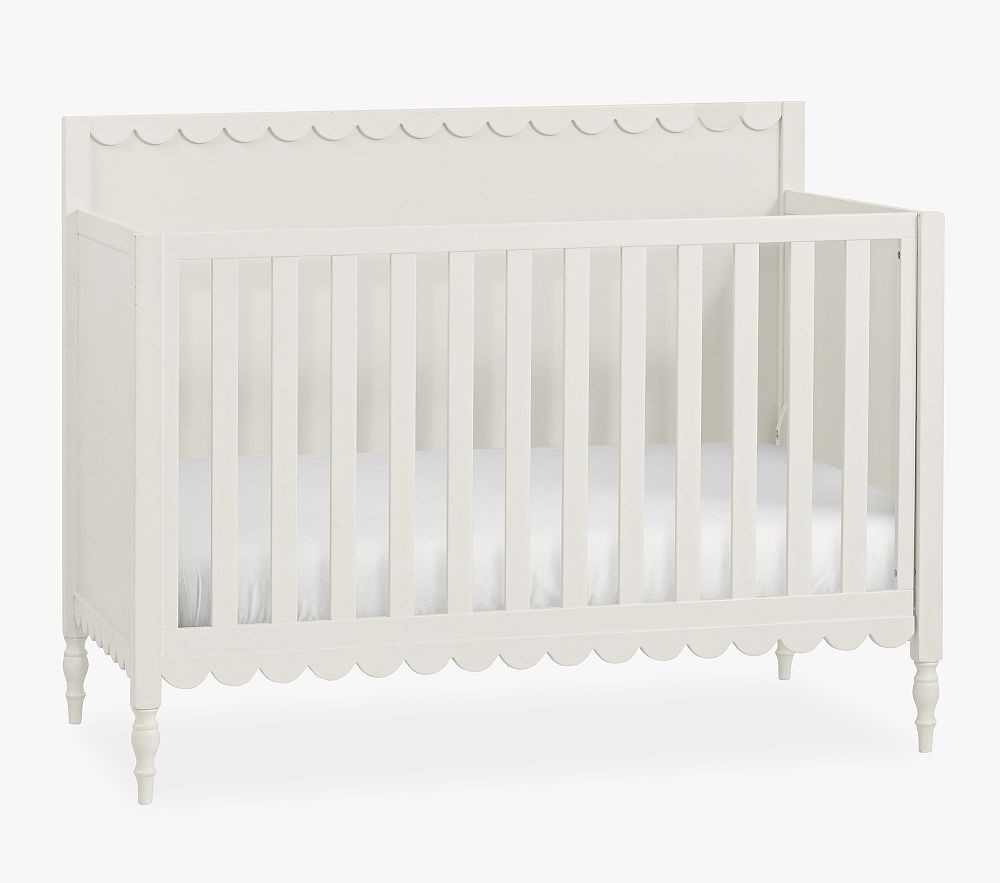 Penny 4-in-1 Convertible Crib, French White, In-Home Delivery | Pottery Barn Kids