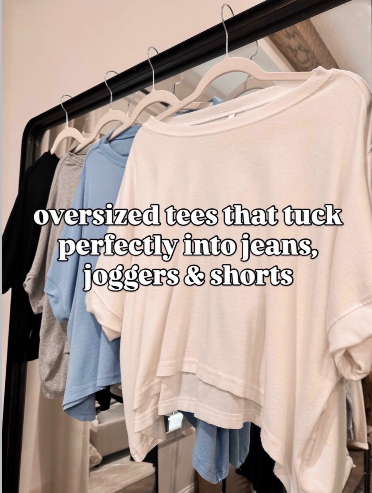 he perfect oversized tees from Amazon! Soft, flattering & can tuck effortlessly into anything. 🤍

Amazon, affordable everyday style, oversized tee, basic t shirt, everyday basics, amazon clothing, neutral outfits, casual outfit, capsule wardrobe, comfy style, layering basics, relaxed fit tee, minimal style, wardrobe essentials, easy outfit.  

 #LTKootd #LTKmomlife #LTKActive