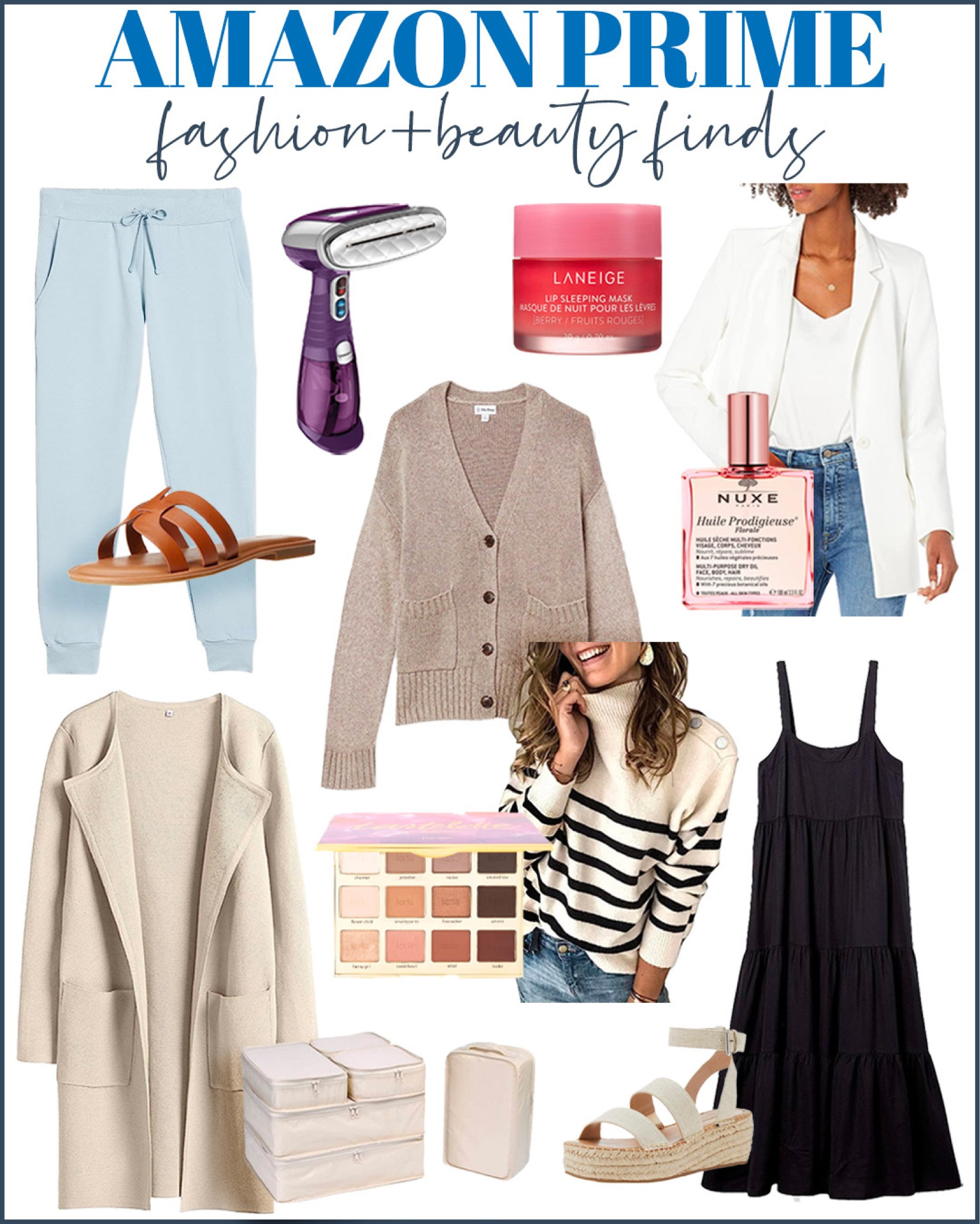 All my favorite fashion and beauty deals from Amazon Prime! 

#summerfashion #fallfashion #summerdress #summersandals #blazer #sweater 

#LTKunder50 #LTKbeauty #LTKxPrimeDay