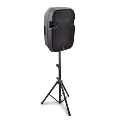 Tripod Speaker Stand Holder Mount, Extending Height Adjustable, Rugged Steel Construction | Wayfair North America