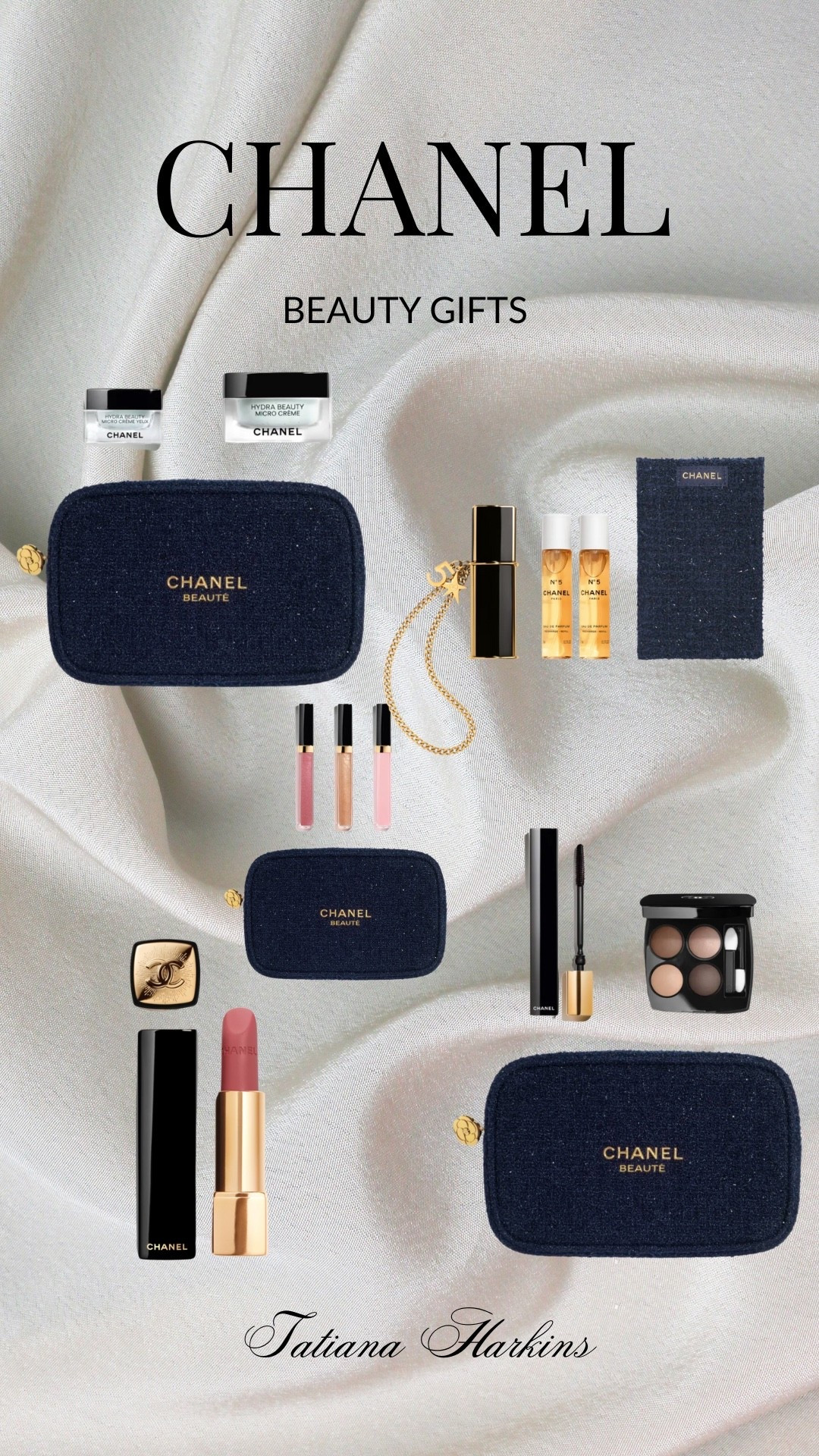 Limited time only !!! 
Chanel Beauty  Gifts
It’s that time of the year and Chanel beauty gift can be so desired and so special. 
Linking my absolute favorites.
#chanelbeauty#chaneakeup#chanelgifts#chanelimitededition#tatianaharkinsstyle

#LTKGiftGuide #LTKU #LTKHoliday
