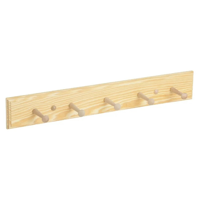 Waddell Wood 24 In. Shaker Peg Rack SPR-24/HR240 | Walmart (US)