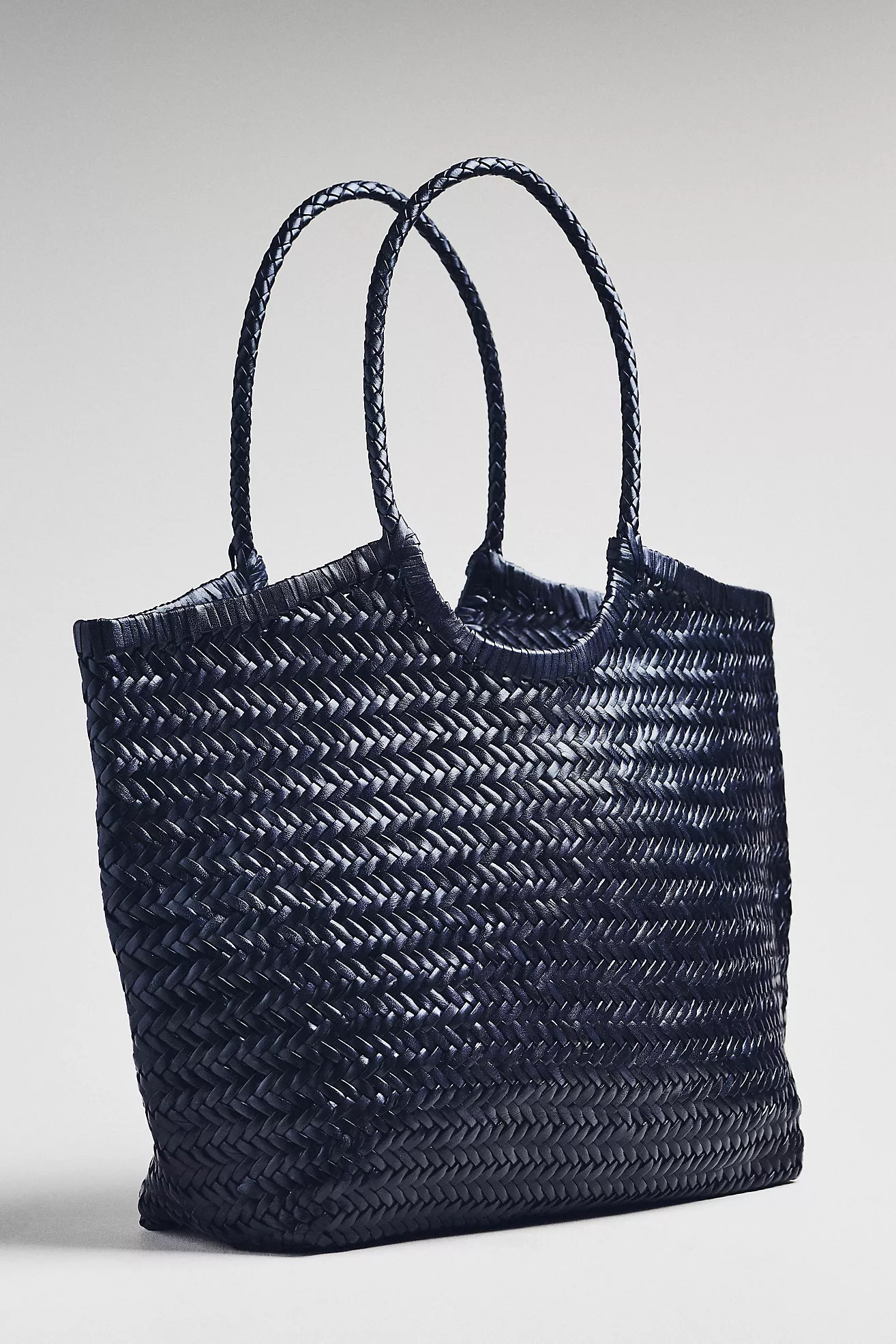 By Anthropologie Woven Leather Tote | Anthropologie (US)