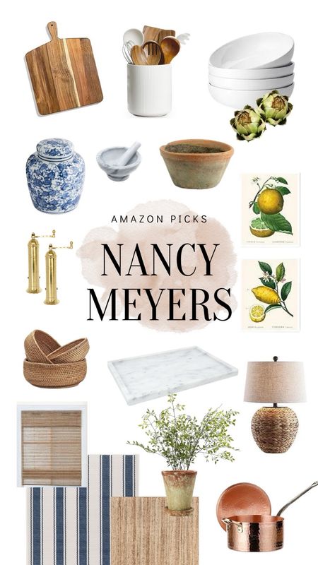 Nancy Meyers kitchen aesthetic, kitchen accessories, kitchen wall art

#LTKhome #LTKSeasonal #LTKfindsunder50