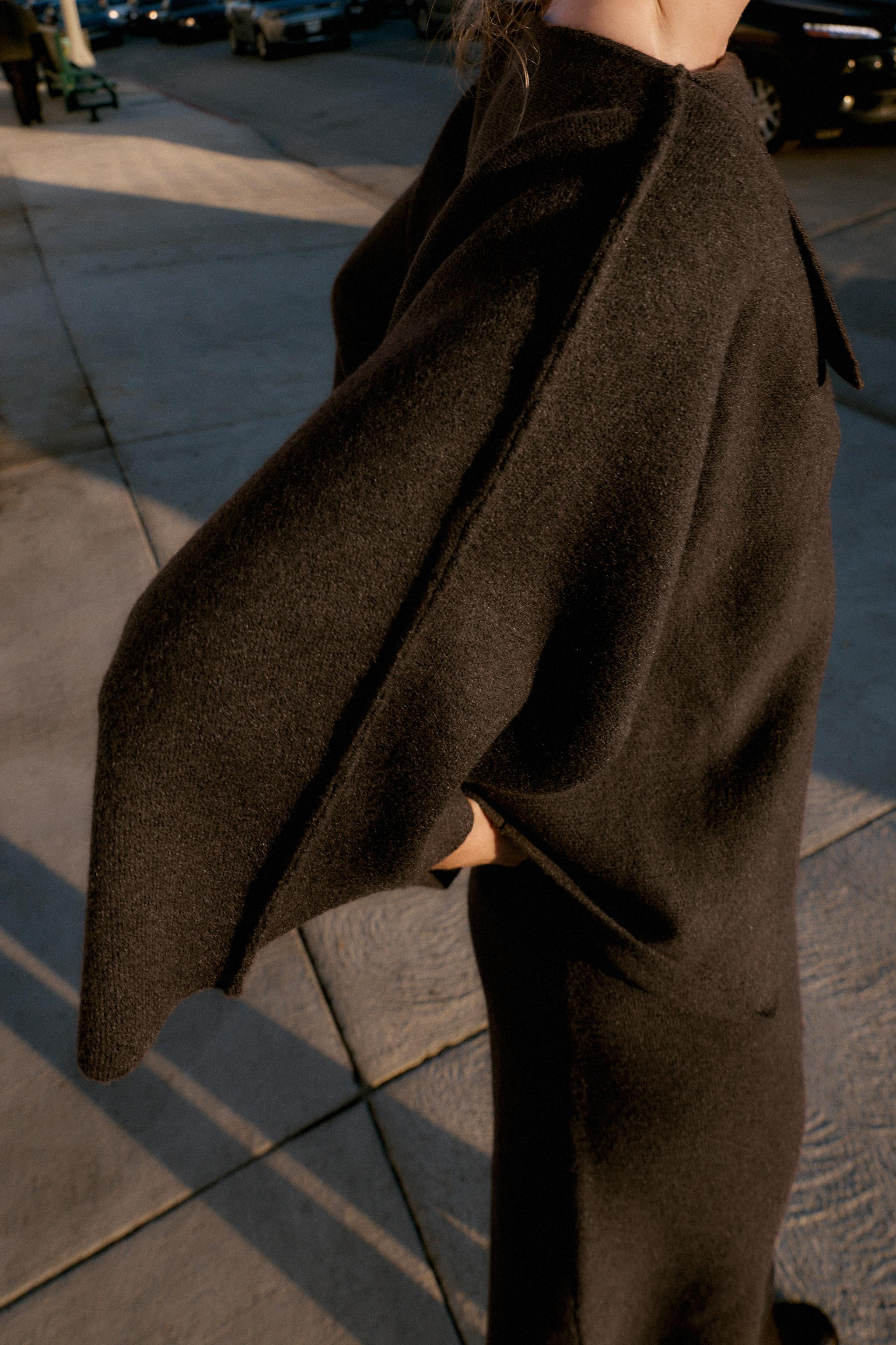 LAPEL COLLAR KNIT JUMPER | Zara US