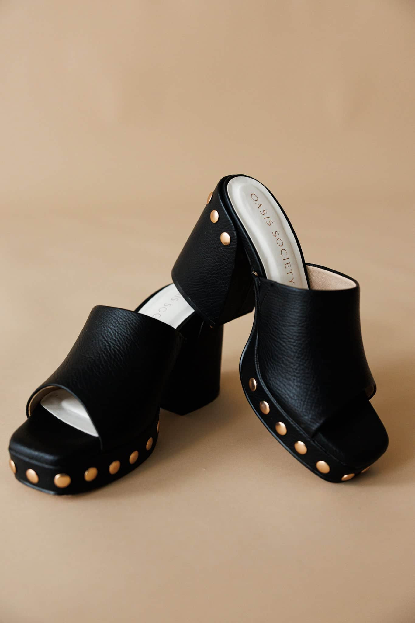 Soho Studded Platform Heel | Lane 201 Boutique