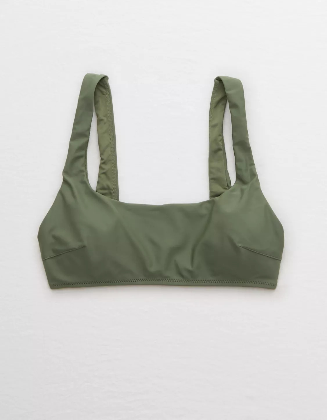 Aerie Wide Strap Scoop Bikini Top | American Eagle Outfitters (US & CA)